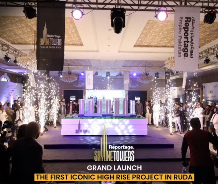 UAE’s Leading Developer, Reportage Empire Pakistan, Officially Launches First Iconic High-Rise Project in Chahar Bagh, RUDA